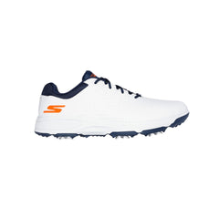 Skechers Torque 2 Golf Shoes white orange side view