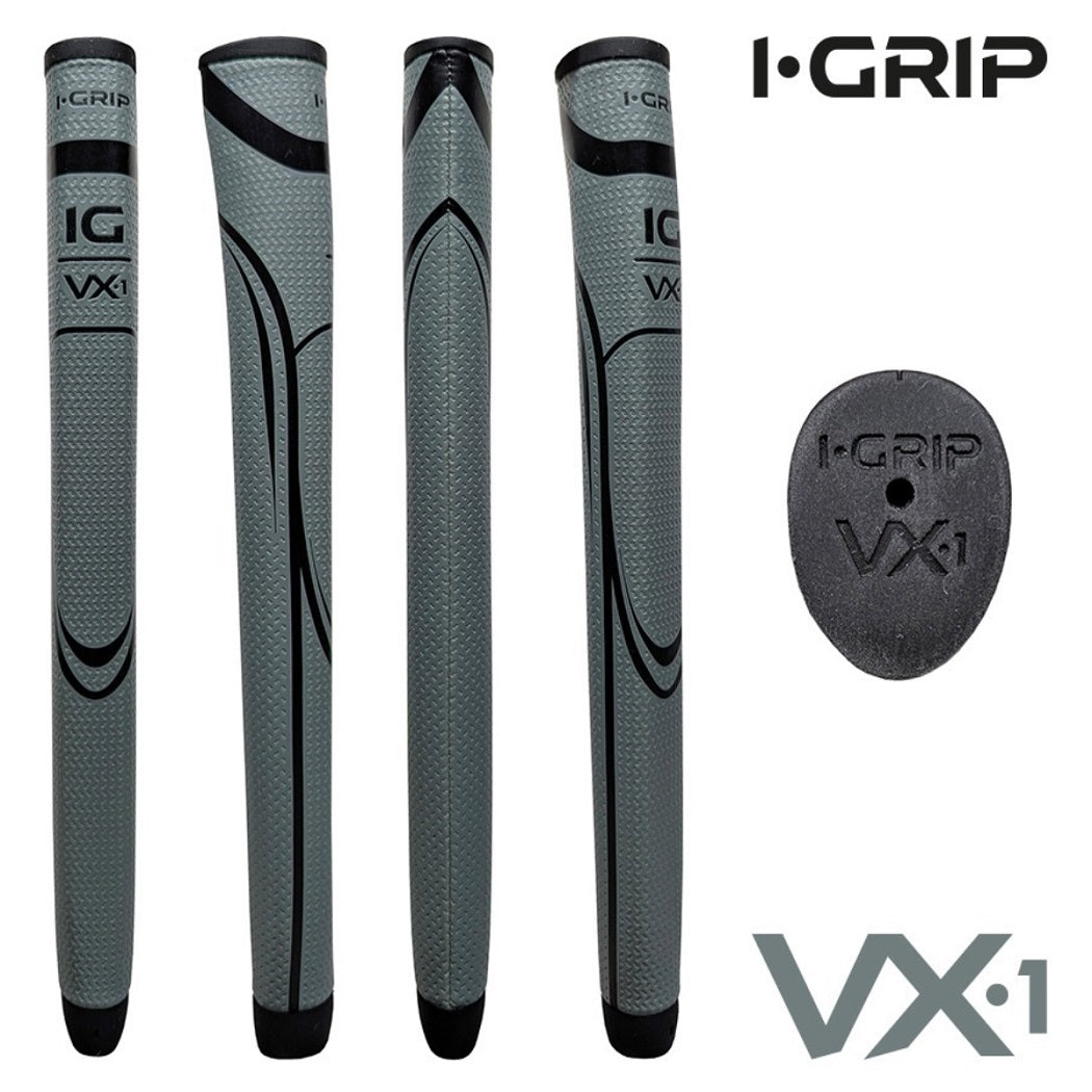 iGrip VX1 Putter Grip - Small Pistol - Grey