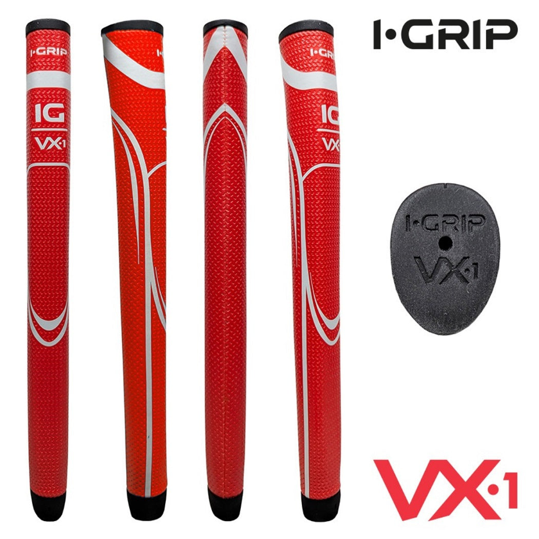 iGrip VX1 Putter Grip - Small Pistol - Red