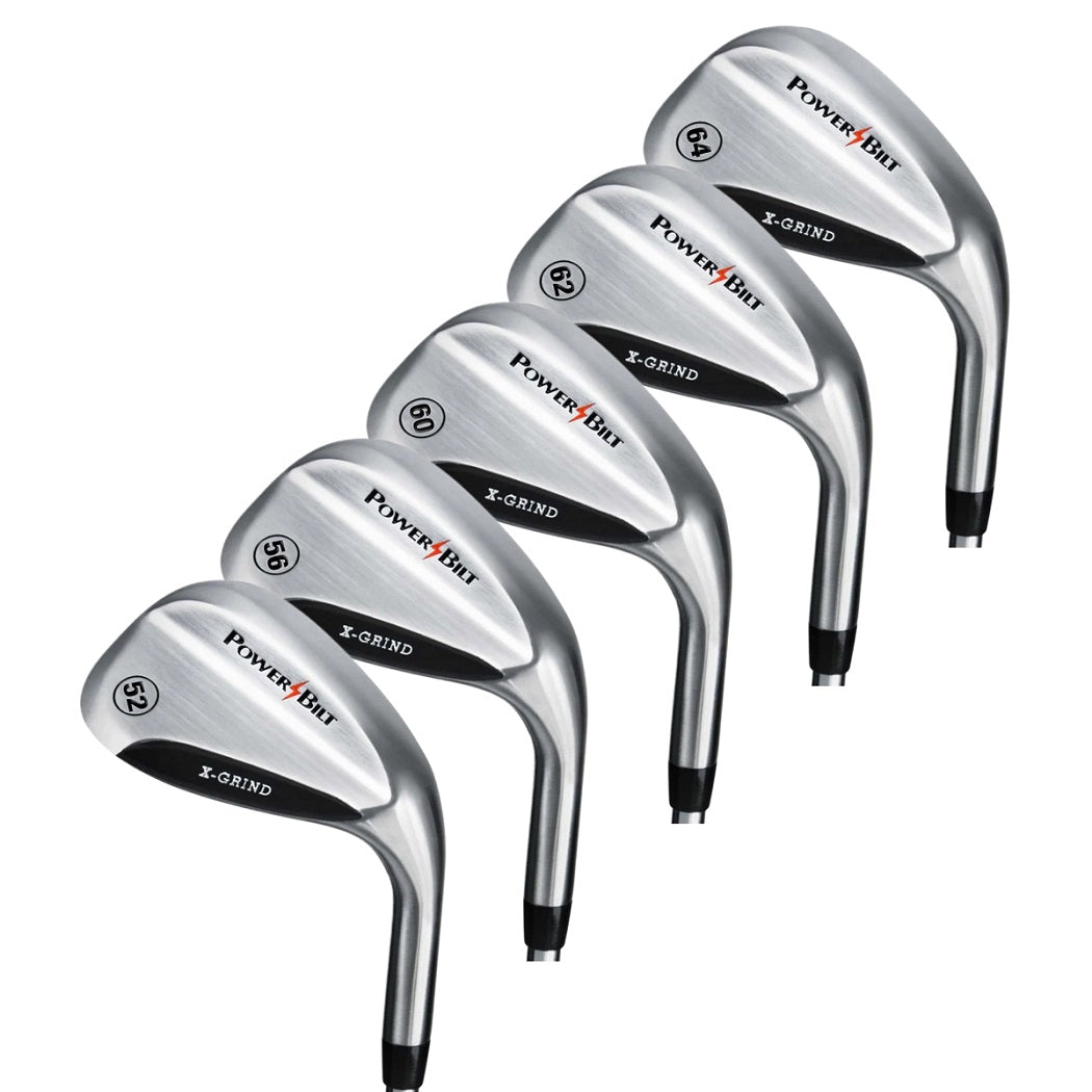 PowerBilt Men's X-Grind Wedge Series 52/56/60/62/64