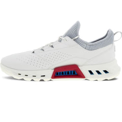 Ecco Biom C4 GORE-TEX Spikeless Men's Golf Shoes (White/Concrete UK 10)