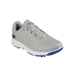 Skechers Go Golf Torque 2 Golf Shoes (Grey/Blue UK 8.5) - showing the toe and side of one shoe