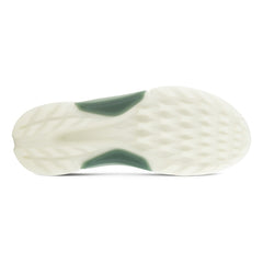 Ecco Biom H4 BOA GORE-TEX Spikeless Men's Golf Shoes (Magnet/Frosty Green UK 10.5-11) - showing the shoe`s sole