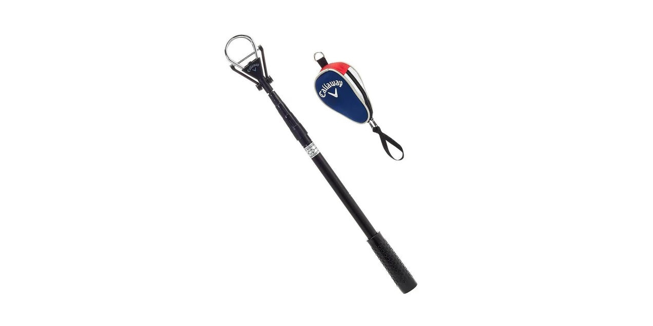 Callaway Golf 6' Compact Ball Retriever with Dual Zip Headcover