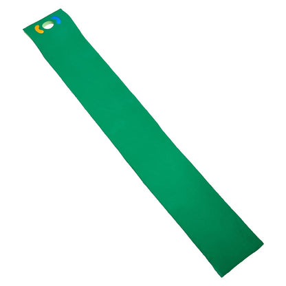 The Golfer's Club Golf Putting Mat With Hazards (16x9) - full length