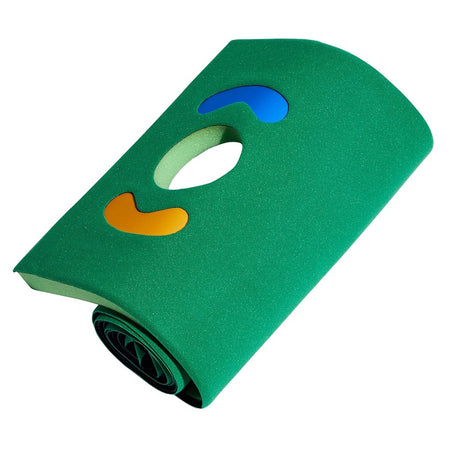 The Golfer's Club Golf Putting Mat With Hazards (16x9) - ball hole
