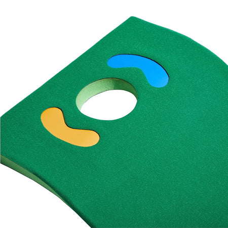 The Golfer's Club Golf Putting Mat With Hazards (16x9) - ball hole and markers