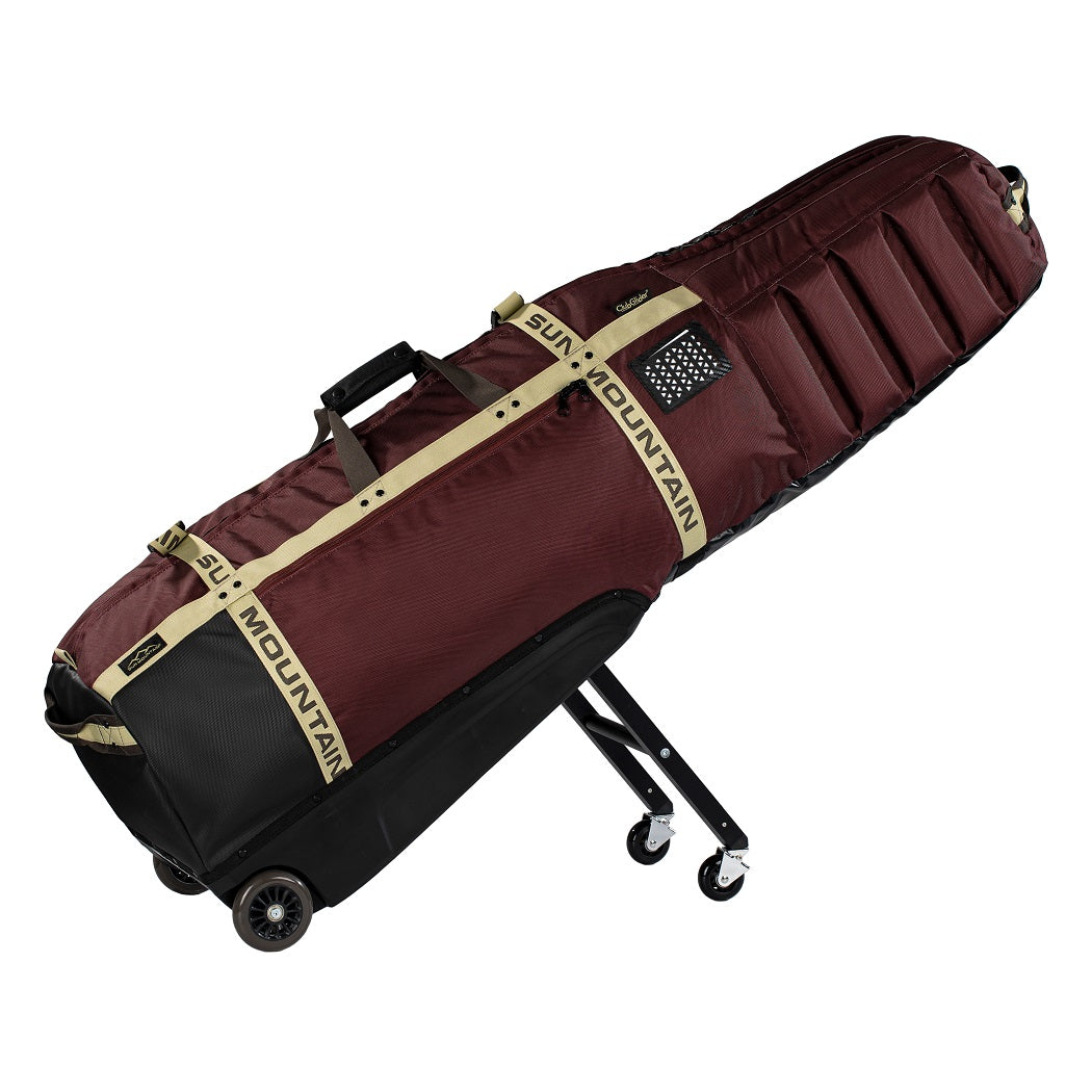 Sun Mountain ClubGlider Meridian Golf Travel Cover Flight Bag - Cardinal