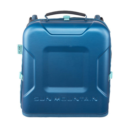 Sun Mountain Kube Golf Travel Cover - Blue/Spruce/Waterfall - folded