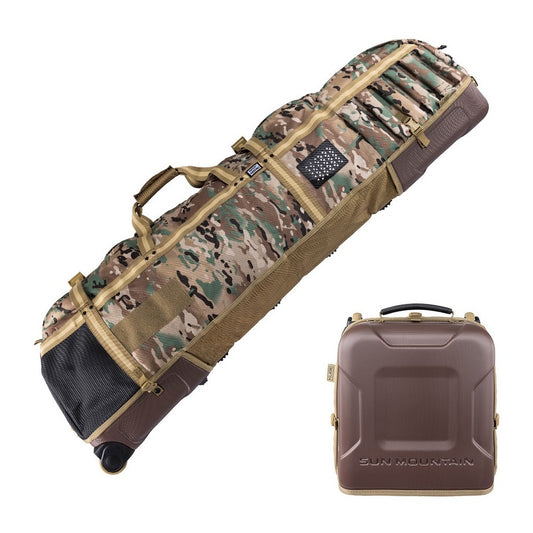 Sun Mountain Kube Golf Travel Cover - Sand/Camouflage