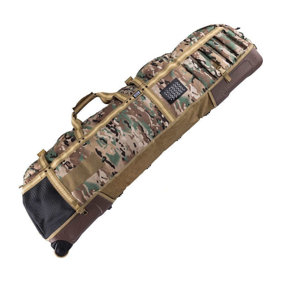 Sun Mountain Kube Golf Travel Cover - Sand/Camouflage - carry handles and wheels