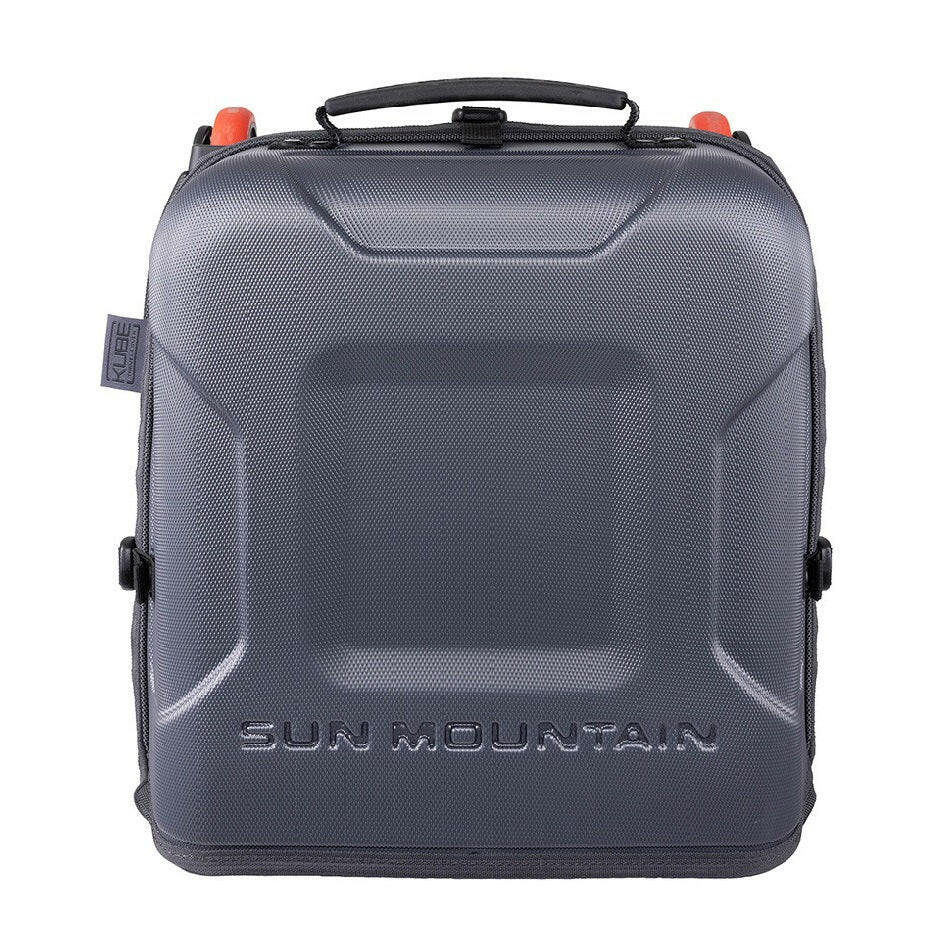 Sun Mountain Kube Golf Travel Cover/Flight Bag - Steel/Black/Rush Red