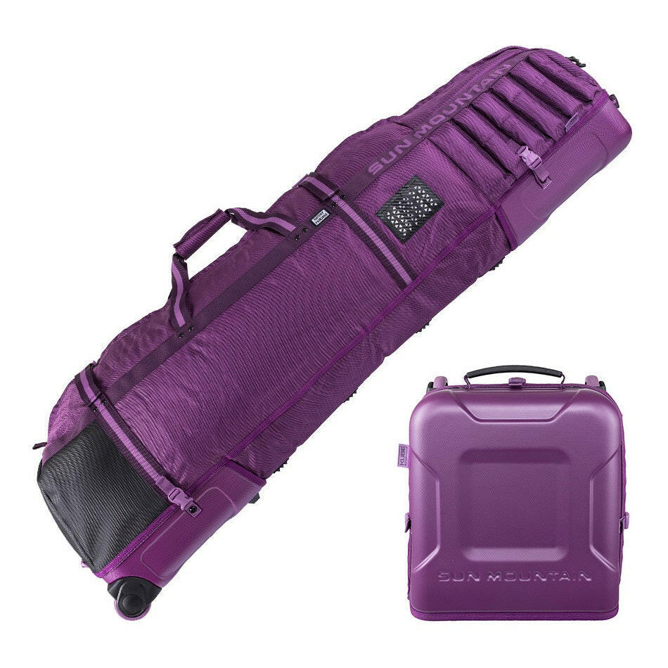 Sun Mountain Kube Golf Travel Cover/Flight Bag - Concord/Plum/Violet