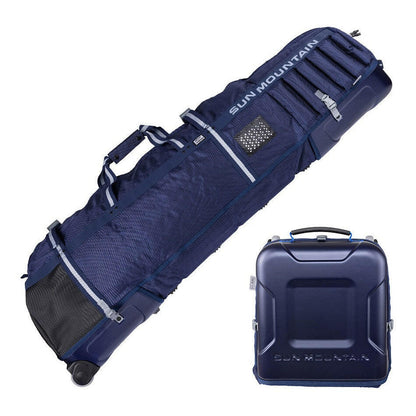 Sun Mountain Kube Golf Travel Cover/Flight Bag - Navy/Blue/Cadet