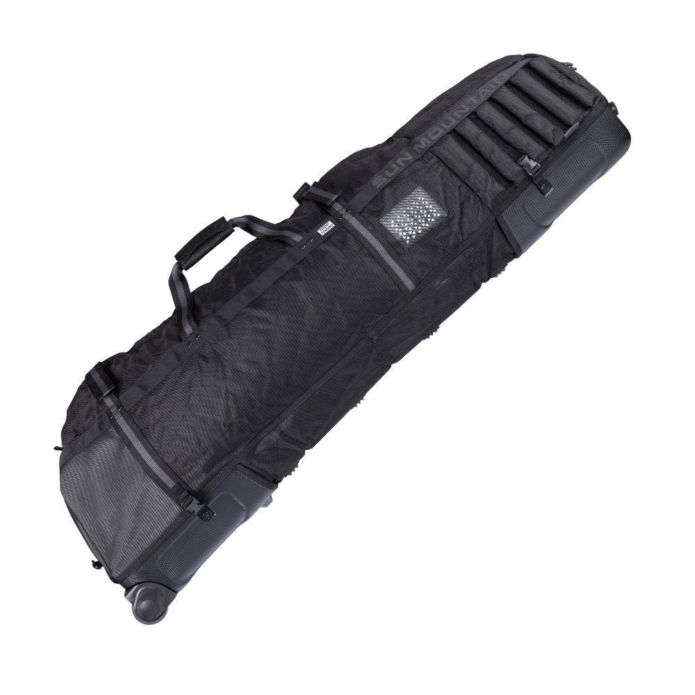 Sun Mountain Kube Golf Travel Cover - Black - carry handles and wheels