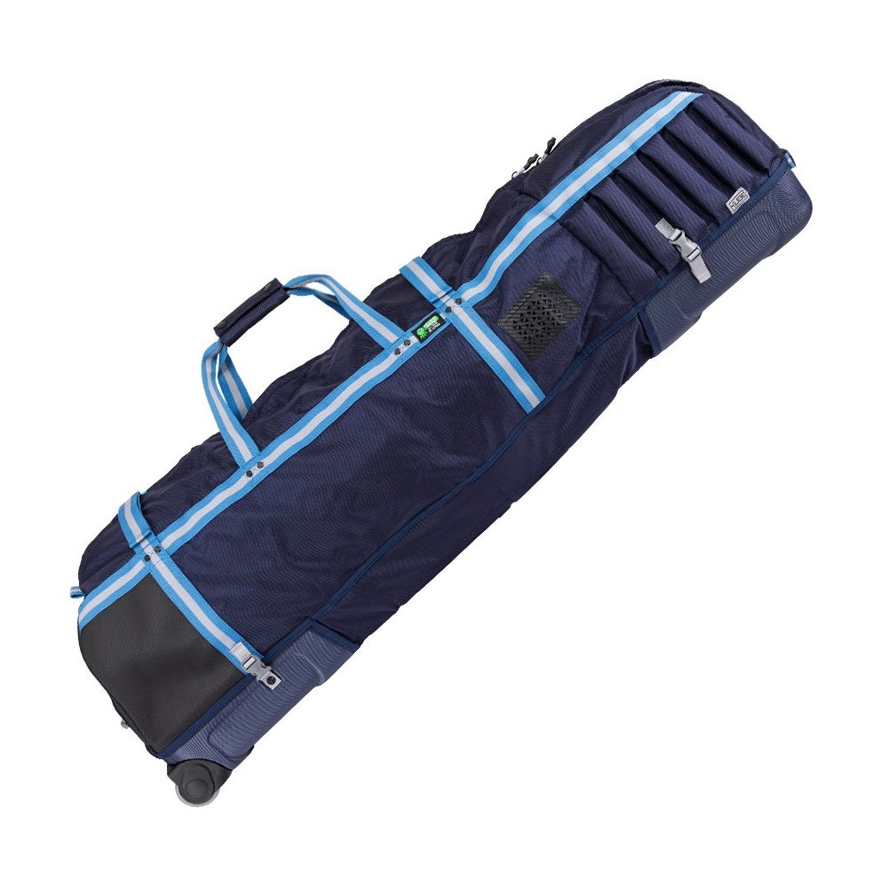Sun Mountain Kube Golf Travel Cover - Navy/Cavalry - carry handles and wheels