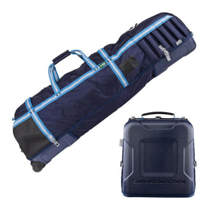 Sun Mountain Kube Golf Travel Cover/Flight Bag - Navy/Cavalry