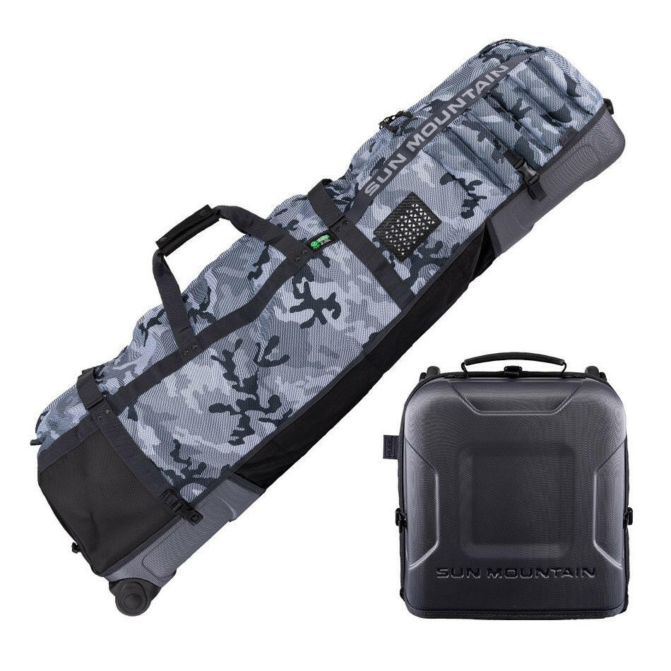 Sun Mountain Kube Golf Travel Cover/Flight Bag - Raptor/Steel