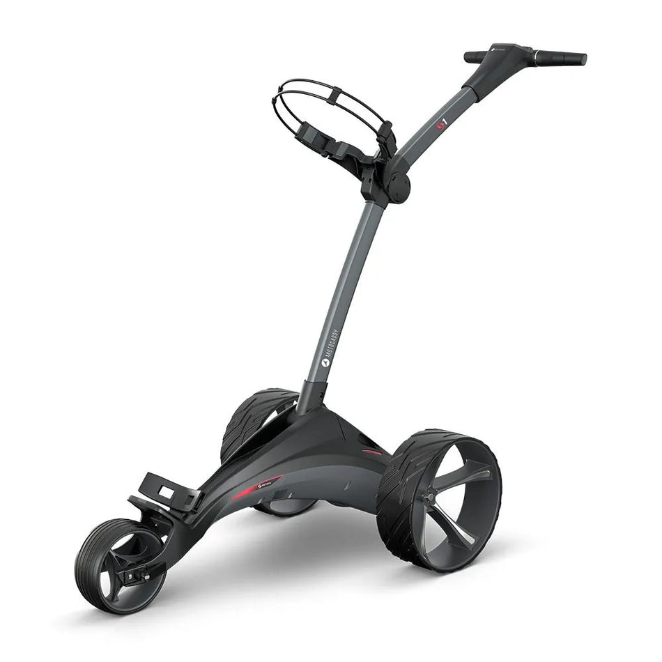 2025 Motocaddy Electric Golf Trolley - S1 Standard Lithium Battery & Charger - front view