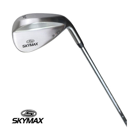 Skymax Men`s Satin Golf Wedge – Right Handed Steel Shaft 54°