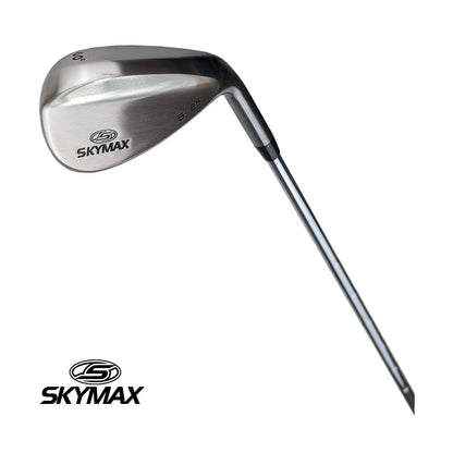 Skymax Men`s Satin Golf Wedge – Right Handed Steel Shaft 60°