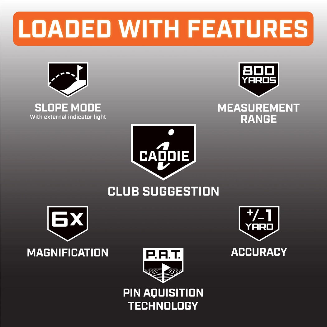 Swami LZ-i Laser Rangefinder - showing some of its features