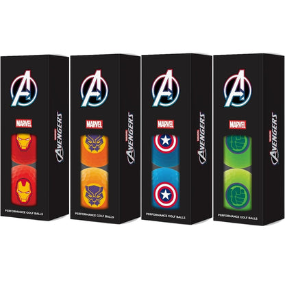 Volvik VIMAT Marvel Avengers Golf Balls Dozen Gift Set – Soft Feel High Visibility