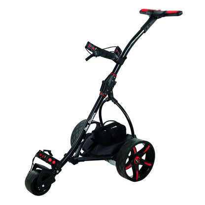 Ben Sayers 18 Hole Lithium Electric Golf Trolley in Black/Red