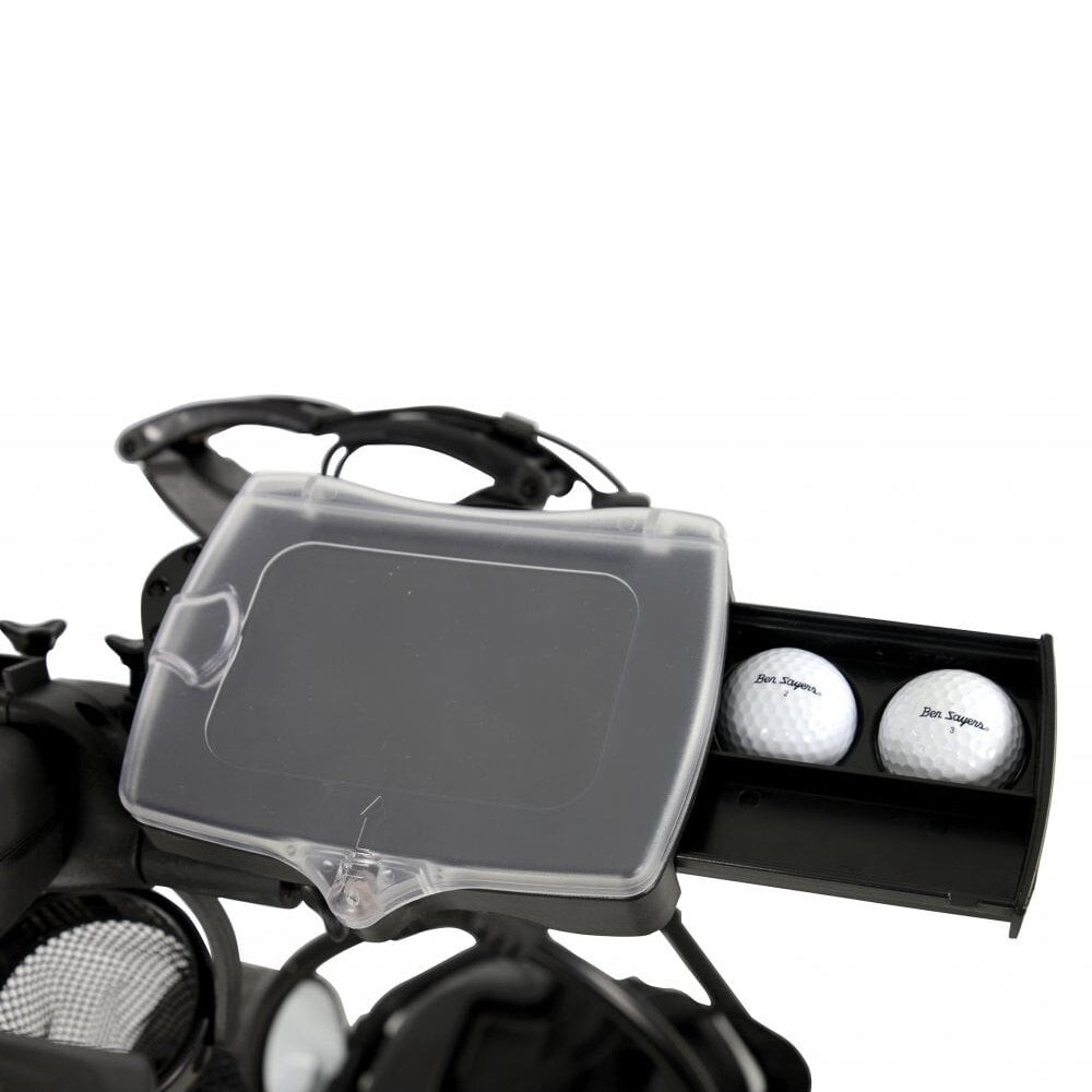 Ben Sayers Electric Trolley - included card and golf ball holder