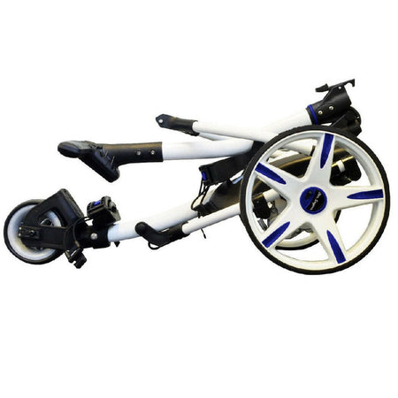 Ben Sayers 18 Hole Lithium Electric Golf Trolley folded