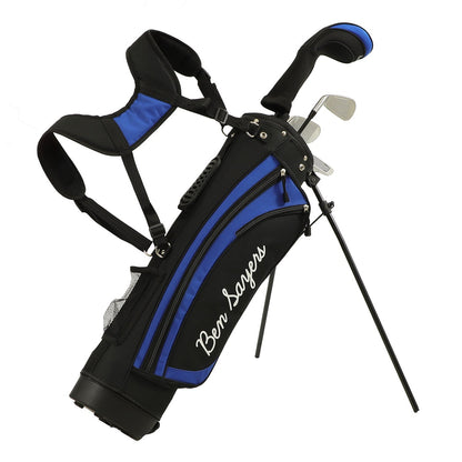 Ben Sayers M1i Junior Package Set - 9-11 Years - Black/Blue 2025 model with dual shoulder strap