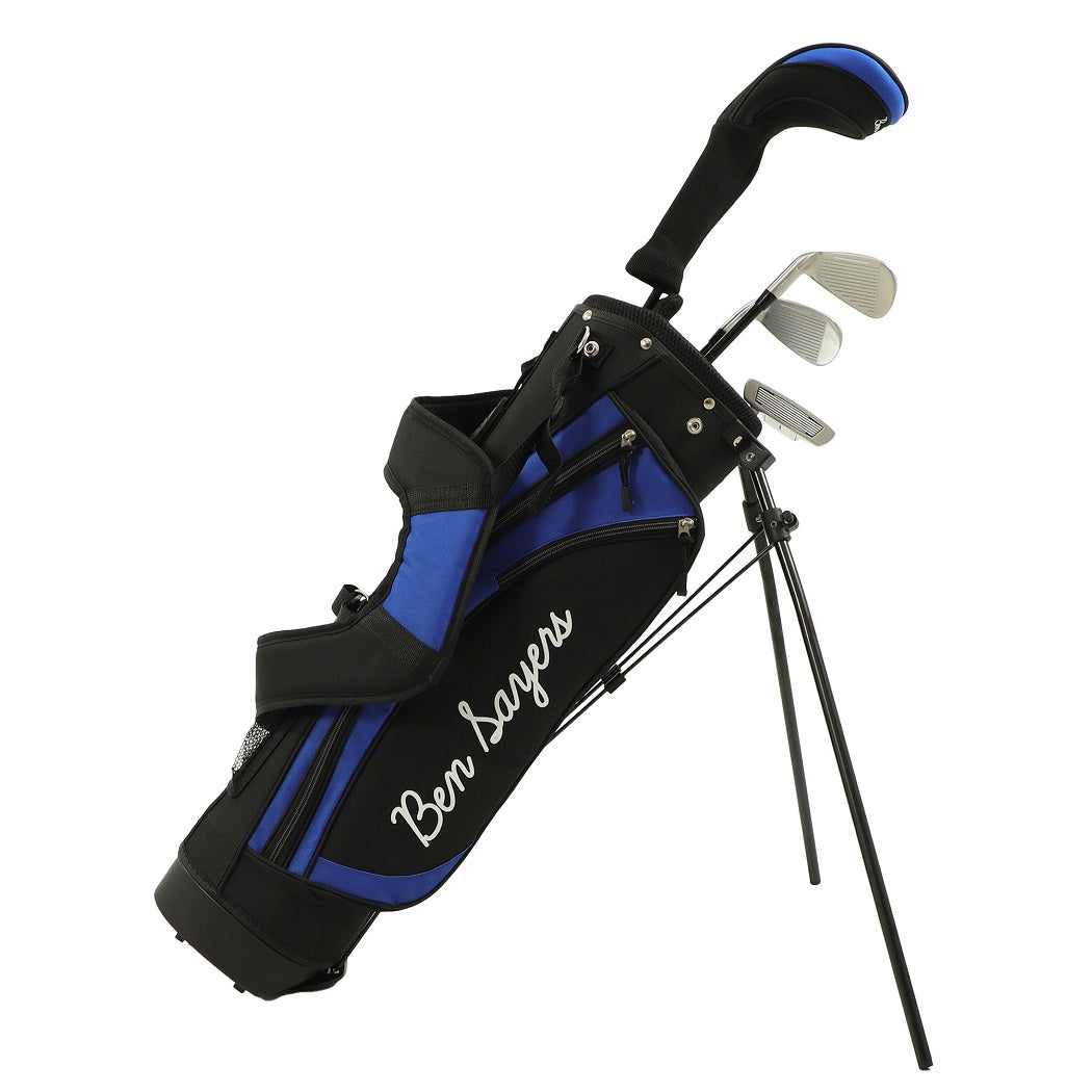 Ben Sayers M1i Junior clubs and stand bag - 9-11 Years - Black/Blue 2025 model