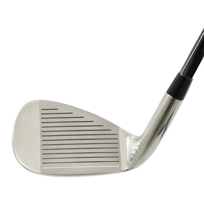 Ben Sayers M1i Junior P/S iron 5-8 Years - Black/Blue 2025 model - face view