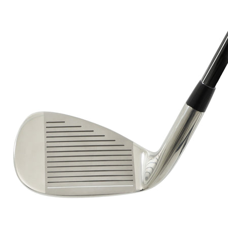 Ben Sayers M1i Junior P/S iron 5-8 Years - Black/Blue 2025 model - face view