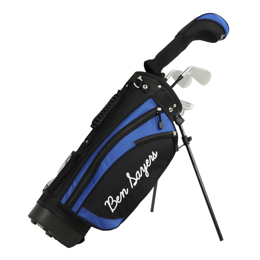 Ben Sayers M1i Junior clubs and stand bag - 5-8 Years - Black/Blue 2025 model