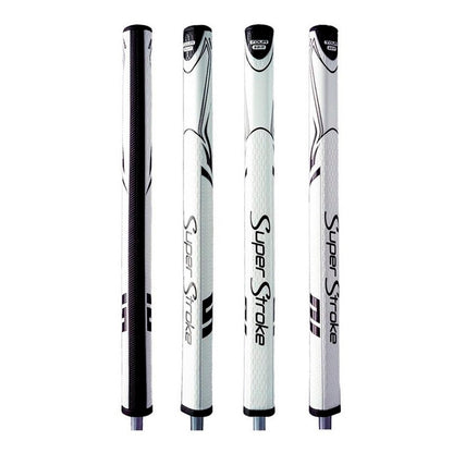 SuperStroke Golf Putter Grip Zenergy Tour 3.0 17 Inch - White/Black