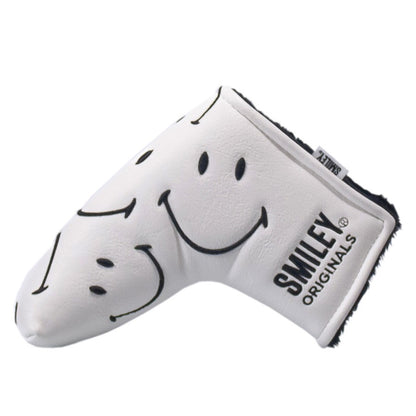 Smiley® Originals Golf Club Headcovers - Classic Blade - White