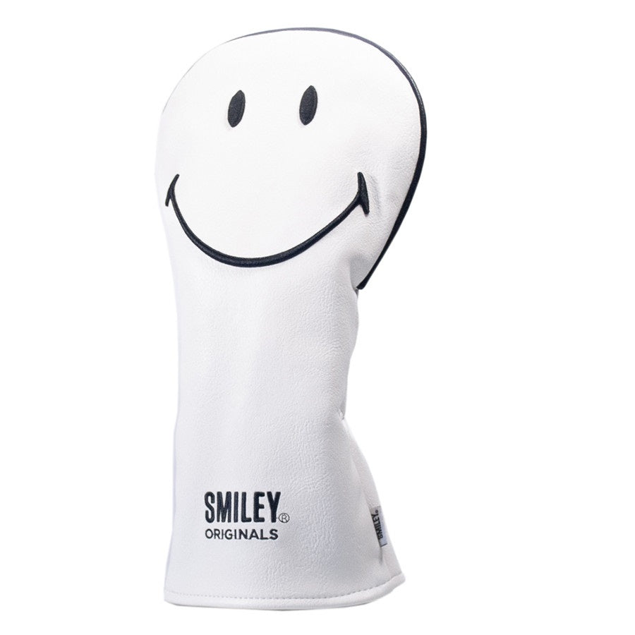 Smiley® Originals Golf Club Headcovers - Classic Driver - White/Black