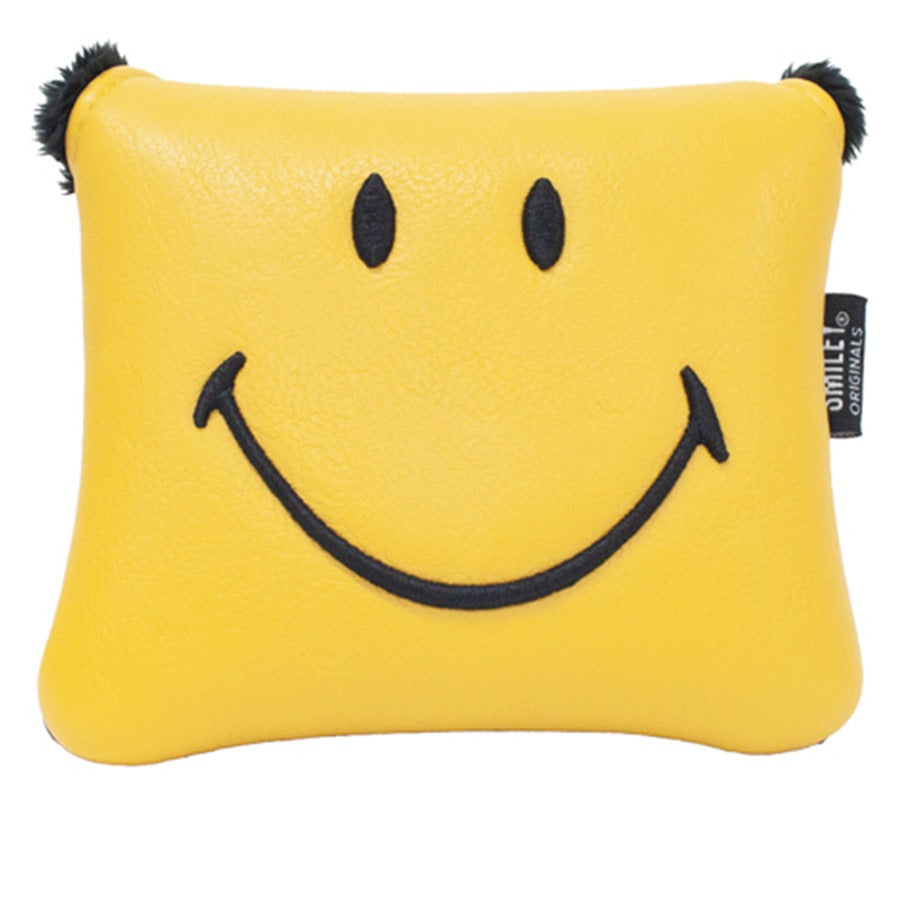 Smiley® Originals Golf Club Headcovers - Classic Mallet - Yellow