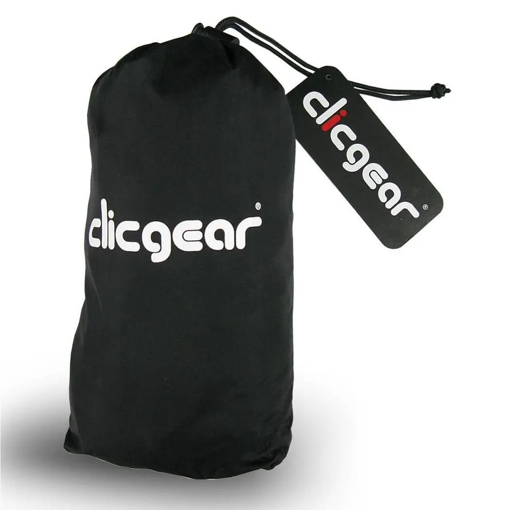 Clicgear Golf Bag Rain Cover - showing the drawstring storage bag