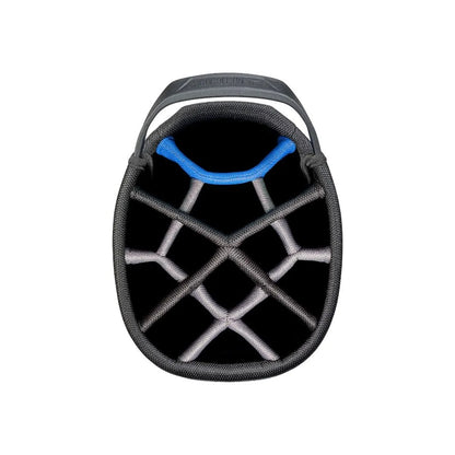 Motocaddy Club Series 2026 golf trolley bag Black/Blue 14-way divider