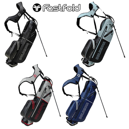 FastFold Columbia Waterproof Golf Stand/Carry Bag - 2025 Ultra Dry - All colours