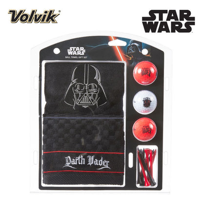 Volvik Star Wars Darth Vader Golf Ball, Towel & Tee Gift Set - with logos