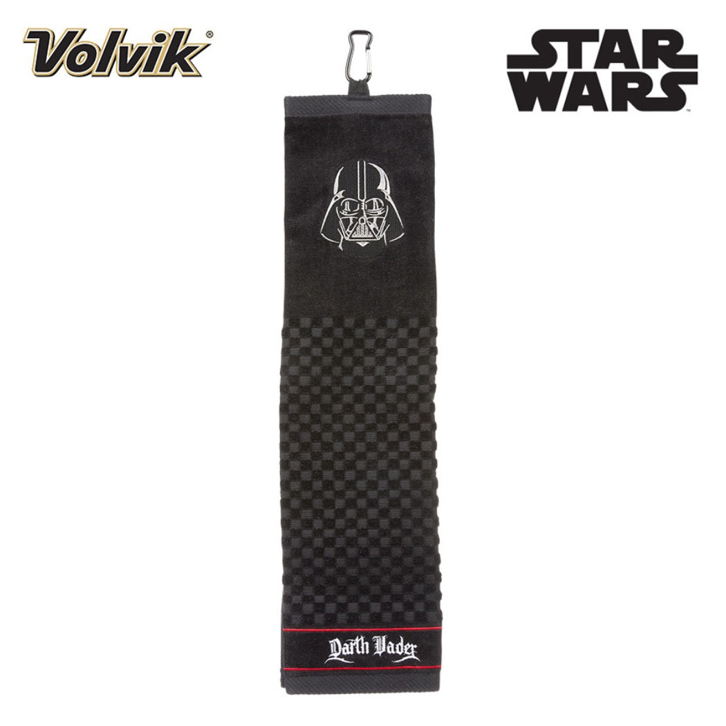 Volvik Star Wars Darth Vader Golf Towel - Licensed - Black