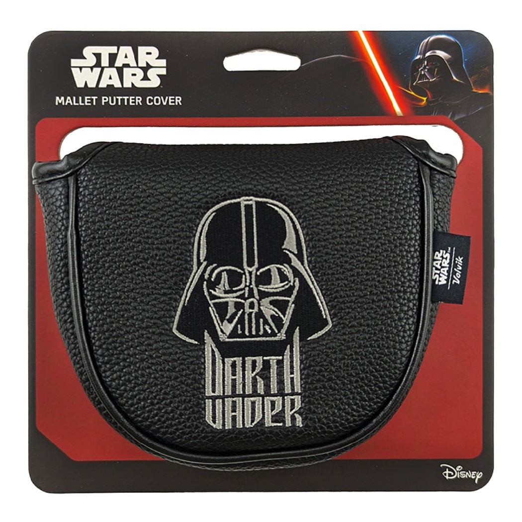 Volvik Star Wars Darth Vader Mallet Putter Headcover - with its packaging