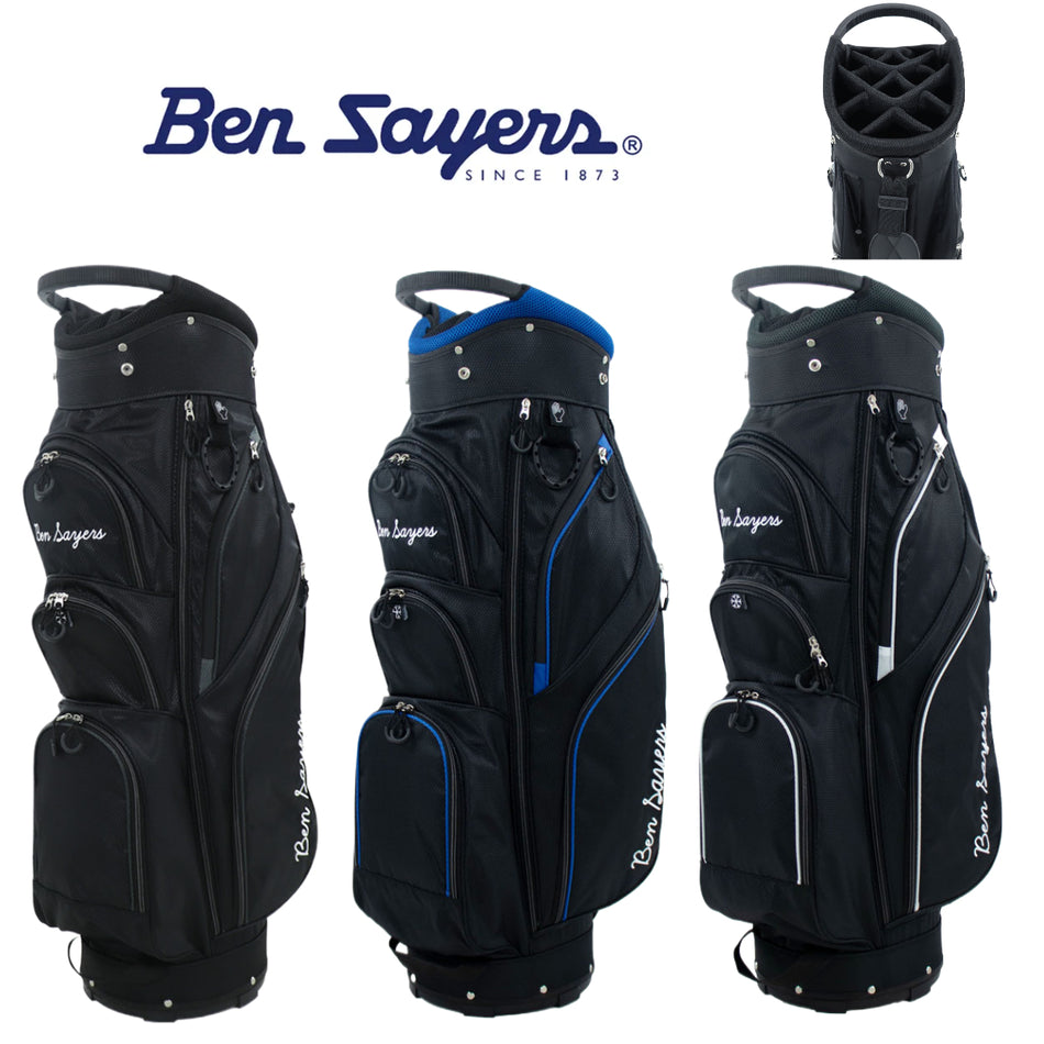 Ben Sayers DLX Cart Golf Bag - Lightweight Trolley Bag