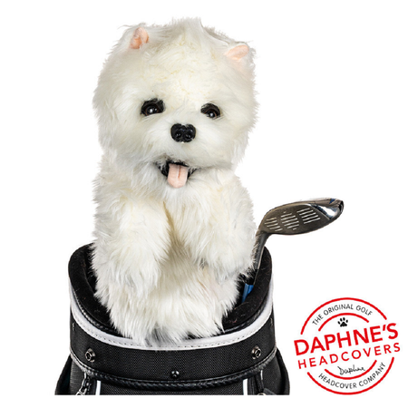 Daphne's Golf Novelty Headcover West Highland Terrier - On Driver