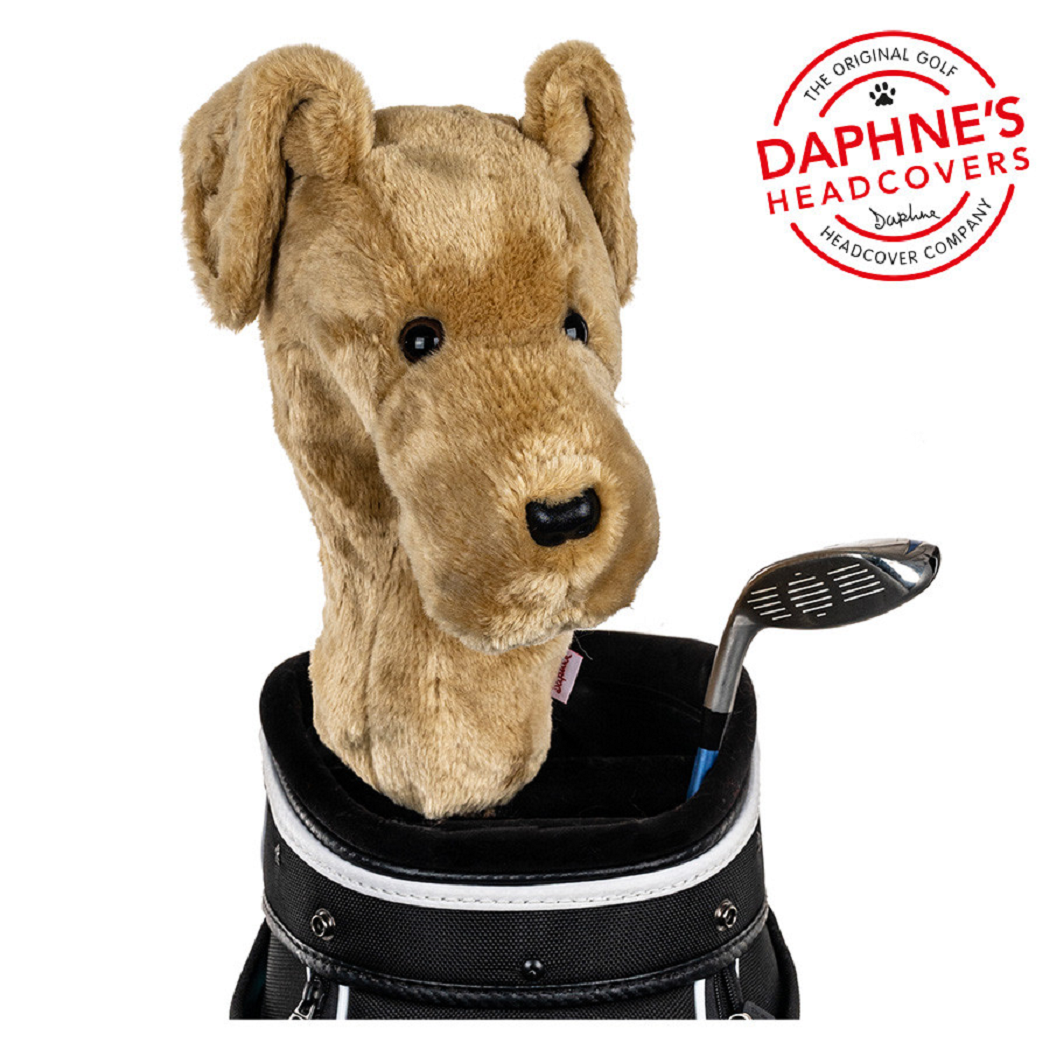 Daphne's Golf Novelty Headcover Yellow Labrador - On Driver