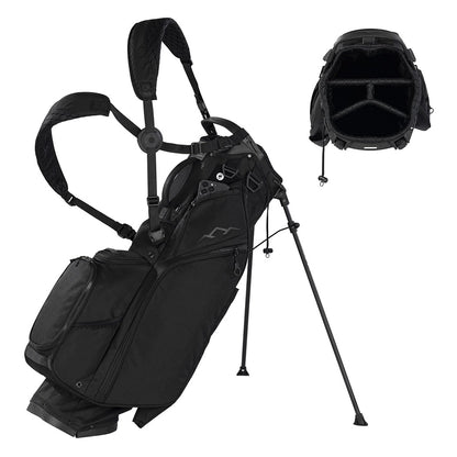 Sun Mountain Eclipse Three-5 4-Way Carry/Stand Bag - Black - carry strap and divider