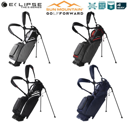 Sun Mountain Eclipse Two-5 Lite Carry/Stand Bag - 4-Way - 2025 Range - All colours